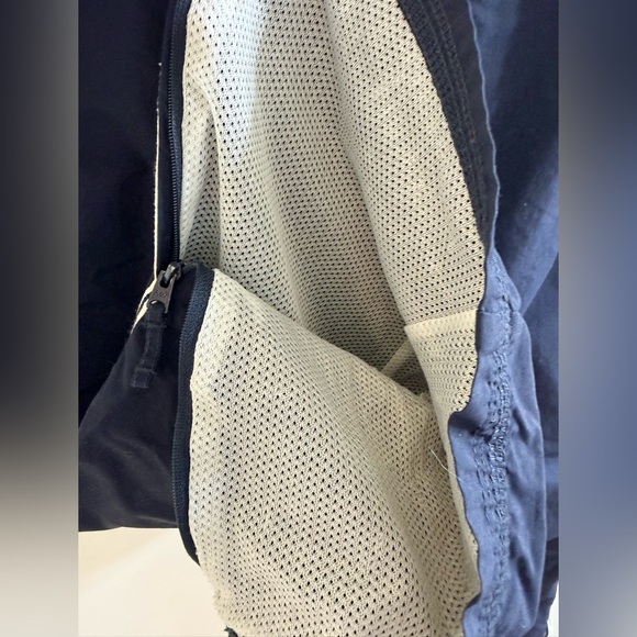 Vintage Style Abercrombie & Fitch Navy Blue Track Pants Size XS - Picture 7 of 7